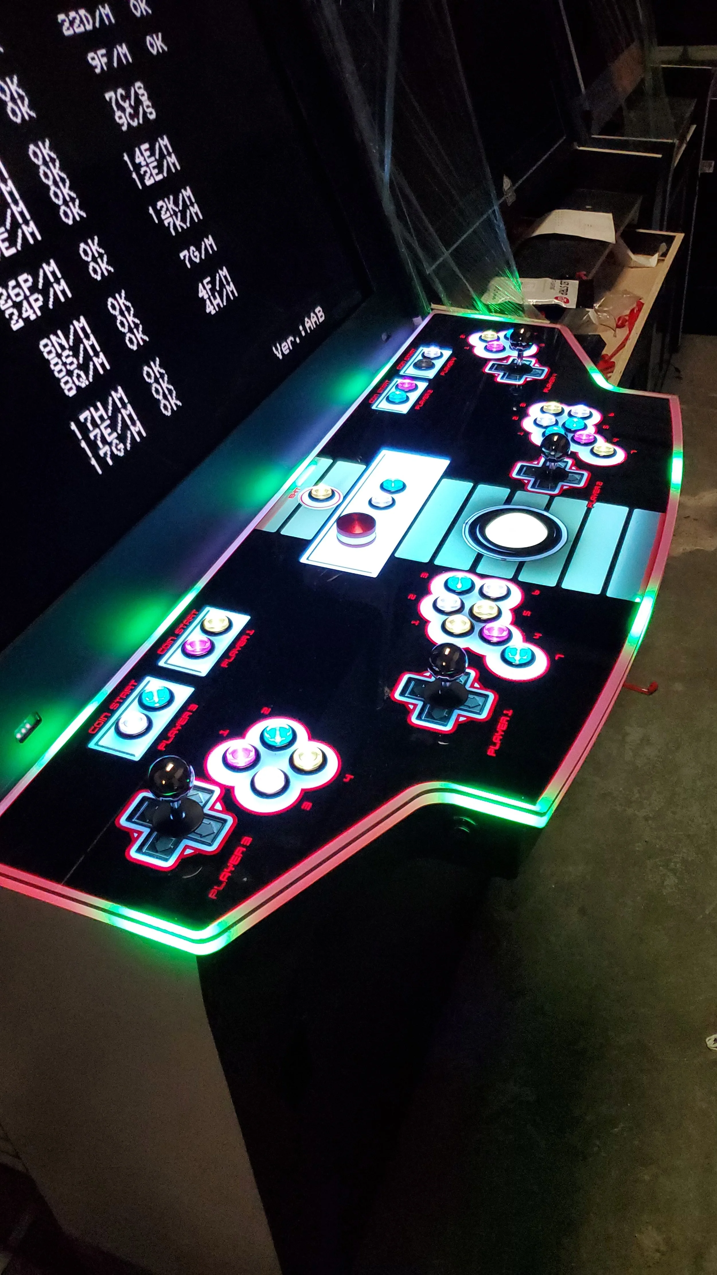 Backlit Control Panels — Paradox Arcade Systems